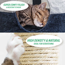 Load image into Gallery viewer, Paw Mate 120cm Blue Cat Tree Bear Multi Level Scratcher