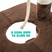 Load image into Gallery viewer, Paw Mate 170cm Brown Cat Tree Fuji Multi Level Scratcher