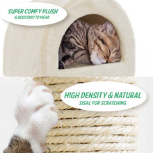 Load image into Gallery viewer, Paw Mate 100cm Beige Cat Tree Atacama Multi Level Scratcher