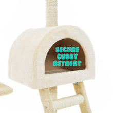 Load image into Gallery viewer, Paw Mate 100cm Beige Cat Tree Atacama Multi Level Scratcher