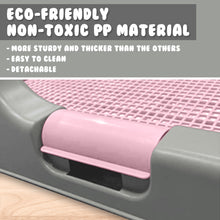 Load image into Gallery viewer, PS KOREA Grey Dog Pet Potty Tray Training Toilet Detachable Wall T2