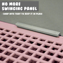 Load image into Gallery viewer, PS KOREA Grey Dog Pet Potty Tray Training Toilet Detachable Wall T2