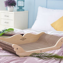 Load image into Gallery viewer, Yaomi Wood Angel Cat Scratcher Sofa Pet Bed