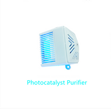 Load image into Gallery viewer, Cat Toilet Litter Box Tray House W Sky window Drawer Photocatalyst Purifier Blue