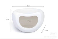 Load image into Gallery viewer, Cat Kitten Bed Cave Small Dog House Kennel Plastic Pet Pod Bedding Igloo White