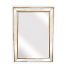 Load image into Gallery viewer, Gold Beaded Framed Mirror - Rectangle 80cm x 110cm
