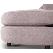 Load image into Gallery viewer, Sunshine Single Sofa Chair Fabric Swivel Ottoman - Steel