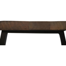 Load image into Gallery viewer, Begonia Side Sofa End Table 60cm Live Edge Mango Wood Unique Furniture - Natural