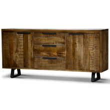 Load image into Gallery viewer, Begonia Buffet Sideboard Table 170cm 2 Door 3 Drawer Mango Wood Unique Furniture