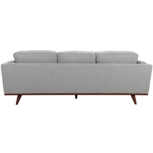 Load image into Gallery viewer, Petalsoft 3 Seater Sofa Fabric Uplholstered Lounge Couch - Grey