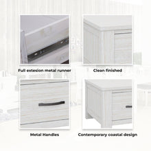 Load image into Gallery viewer, Foxglove Lamp Table 60cm Coffee Side Laptop Desk Bedside Sofa End - White