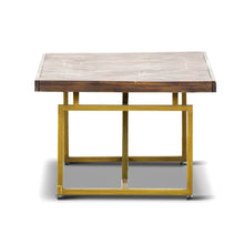 Load image into Gallery viewer, Tuberose Coffee Table 120cm Solid Acacia Wood Home Herringbone Parquet - Brown