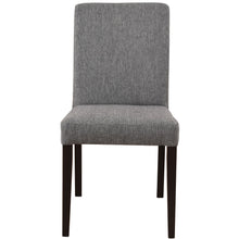Load image into Gallery viewer, Catmint Dining Chair Set of 6 Fabric Upholstered Solid Acacia Wood - Granite