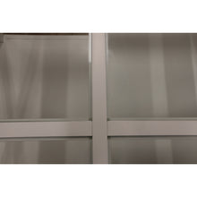 Load image into Gallery viewer, White Daisy Coffee Table 100cm Glass Top Wood Hamptons Style