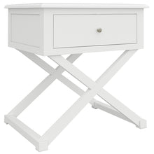 Load image into Gallery viewer, Daisy Side Table Desk Sofa End Table Solid Acacia Wood Hampton Furniture - White