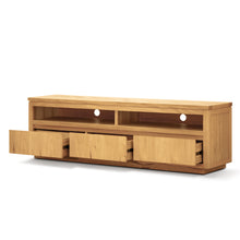 Load image into Gallery viewer, Rosemallow ETU Entertainment TV Unit 185cm 3 Drawer Solid Messmate Timber Wood