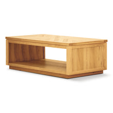 Load image into Gallery viewer, Rosemallow Coffee Table 130cm Parquet Top Solid Messmate Timber Wood - Natural