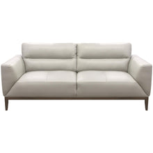 Load image into Gallery viewer, Downy Genuine Leather Sofa 3 Seater Upholstered Lounge Couch - Silver