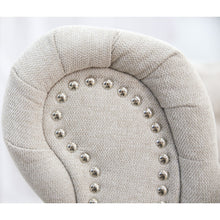 Load image into Gallery viewer, Mellowly 3 + 2 Seater Sofa Fabric Uplholstered Chesterfield Lounge Couch - Beige