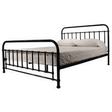 Load image into Gallery viewer, Metallica Queen Bed Size Metal Frame Platform Mattress Base - Black