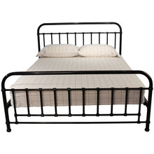 Load image into Gallery viewer, Metallica Double Bed Size Metal Frame Platform Mattress Base - Black