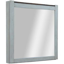 Load image into Gallery viewer, Erica Dresser Mirror Vanity Storage Dressing Table Acacia Wood Frame Brown White