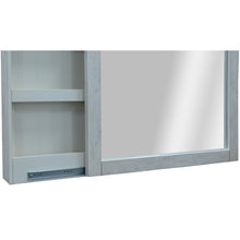 Load image into Gallery viewer, Erica Dresser Mirror Vanity Storage Dressing Table Acacia Wood Frame Brown White