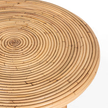 Load image into Gallery viewer, Crocus Rattan Round Coffee Table 80cm - Natural