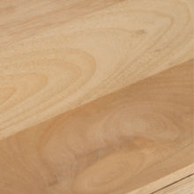 Load image into Gallery viewer, Olearia  ETU Entertainment TV Unit 117cm Solid Mango Wood Rattan 2 Door Natural