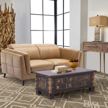 Load image into Gallery viewer, Onir Coffee Table Antique Handcrafted Solid Mango Wood Storage Trunk Chest Box