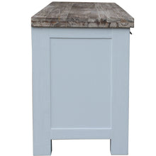 Load image into Gallery viewer, Plumeria ETU Entertainment TV Unit 176cm 2 Door Solid Acacia Timber -White Brush