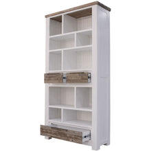 Load image into Gallery viewer, Plumeria Bookshelf 200cm Bookcase Display Unit Solid Acacia Timber Wood