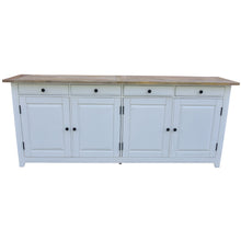Load image into Gallery viewer, Lavasa Buffet Table 208cm 4 Doors Drawers Solid Mango Wood Farmhouse Furniture