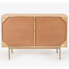 Load image into Gallery viewer, Martina Buffet Table Sideboard 100cm 2 Door Solid Mango Wood Storage Cabinet