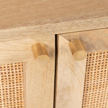 Load image into Gallery viewer, Martina ETU Entertainment TV Unit 147cm Solid Mango Wood Rattan Furniture