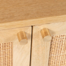 Load image into Gallery viewer, Martina ETU Entertainment TV Unit 175cm Solid Mango Wood Rattan Furniture