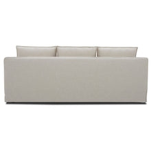 Load image into Gallery viewer, Plushy 3 Seater Sofa Fabric Uplholstered Lounge Couch - Stone
