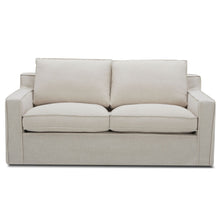 Load image into Gallery viewer, Plushy 2 Seater Sofa Fabric Uplholstered Lounge Couch - Stone