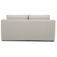 Load image into Gallery viewer, Plushy 2 Seater Sofa Fabric Uplholstered Lounge Couch - Stone