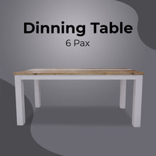 Load image into Gallery viewer, Orville Dining Table 180cm Solid Acacia Wood Home Dinner Furniture - Multi Color