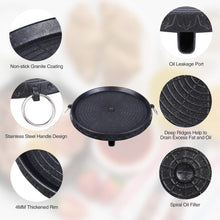 Load image into Gallery viewer, Korean BBQ Grill Pan Non-Stick Smokeless Stovetop BBQ Grill Plate Indoor Outdoor