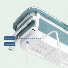 Load image into Gallery viewer, Foldable Extra Large Massage Bathtub Portable Bath Tub with Drain for adult