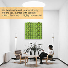 Load image into Gallery viewer, 72 Pockets Wall Hanging Planter Planting Grow Bag Vertical Garden Vegetable Flower Green