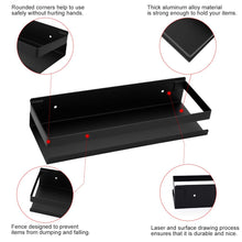 Load image into Gallery viewer, Black Bathroom Shower Shelf Kitchen Rack Storage Shelves Shampoo Holder Organizer