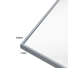Load image into Gallery viewer, 40x50cm White Rectangle Wall Bathroom Mirror Bathroom Holder Vanity Mirror Corner Decorative Mirrors