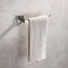 Load image into Gallery viewer, Square Hand Towel Holder Ring Wall Mounted Modern Towel Bar Bathroom Kitchen