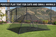 Load image into Gallery viewer, Outdoor Cat Enclosures Indoor Cats Portable Tent, Cat Tunnel, Playhouse Play Tents Small Animals