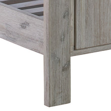 Load image into Gallery viewer, King Size Bed Frame with Solid Acacia Wood Veneered Construction in White Ash Colour