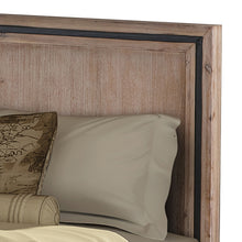 Load image into Gallery viewer, Queen Size Silver Brush Bed Frame in Acacia Wood Construction