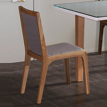Load image into Gallery viewer, 7 Pieces Dining Suite Dining Table & 6X Chairs in White Top High Glossy Wooden Base